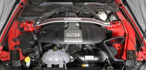Ford Mustang Performance Air Intake - K&N Engineering - Blackhawk Induction - Black - `18-`19